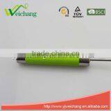 WCW034 Stainless Steel Rotary Egg Whisk, Egg Beater,Stainless Steel Wire Manual Whisk Rotary Egg Beater Hand Mixer Kitchen Gadge thumbnail-3