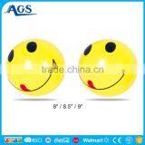 Yellow Smiling Face Lovely Pvc Ball With Custom Logo thumbnail-1