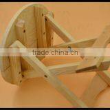 Wooden Folding Chairs,round Wooden Stool Outdoor thumbnail-2