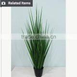 High Quality Plastic Artificial Bundle Fake Onion Grass for Home Decoration thumbnail-3