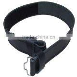 Scottish Black Leather Belt Masonic, Thistle Plain Kilt Belts Without Buckle thumbnail-4