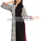 Designer Pure Cotton Long Kurtis thumbnail-2