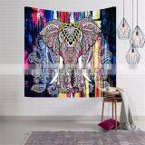 Fast Sell /eBay/ Amazon Hot Digital Print Tapestry Wall Tapestry Beach Towel for Elephant and Starry Sky
