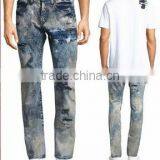 Biker Jeans Fashion Denim Trousers(LOTK057) thumbnail-5