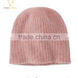 Lovely Plain Womens Cashmere Beanie Hat thumbnail-2