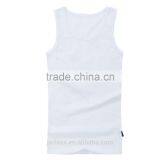 Custom no Design Plain 100% Cotton Tank Top thumbnail-6