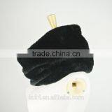 2016 Newest Fashion Winter Warm Infinity 2 Circle Soft Faux Fur Cowl Neck Long Women Scarf Shawl Ring thumbnail-3