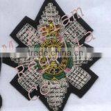 Black Watch Embroidery Badge,Bullion Wire Blazer Badges thumbnail-1