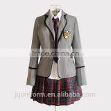 Juqian Wholesale Factory Price Blazer Suits Design School Uniform/Customized Western Style Blazer Nice High School Uniform thumbnail-5