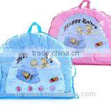 4pcs/Set Baby Crib Sets Portable Folding Type Comfortable Infant Pad With Sealed Mosquito Net Baby Mosquito Net Baby Bedding thumbnail-2