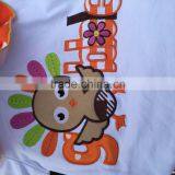 Newest Kids Fall Clothes Girls Thanksgiving Outfit Girls Thanksgiving Pant Sets Kids Long Sleeve Sets With Necklace and Headband thumbnail-2