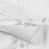 Pure White Autumn Shirt Man Shirt Classic Square Collar Design Dress Shirt thumbnail-2