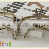 Wholesale Bird Head Kiss Lock Handicraft Supplies Metal Purse Frames thumbnail-5