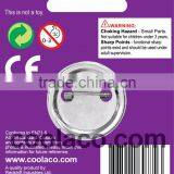 Wood Pin Badge Colorful Wooden Button Badges Brooches thumbnail-2