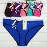 2015 New Spandex Cotton Bikini Pants Plain Women Short Brief Boyleg Lady Underpant Stretch Lady Panties Lingerie Intimate thumbnail-3