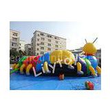 customized inflatable tunnels OEM For outdoor Parties , Quadruple stitching