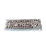 68 keys compact format IP65 static stainless steel ATM keyboard waterproof