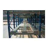 Long Pipes Powder Coated Pallet Flow Rack , Steel Gravity Flow Racking thumbnail-1