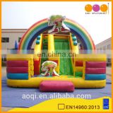 AOQI rainbow fun city /outdoor or indoor inflatable fun city with free EN14960