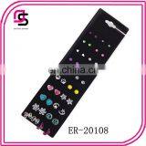 20 Pairs On a Card Earring Set thumbnail-1