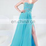Grace Karin Elegant Off Shoulder Long Chiffon Evening Dress 2015 CL4417 thumbnail-2