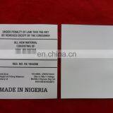 China Supplier Satin Woven Label Tag Center Fold Garment Woven Label thumbnail-5