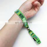 Colorful Disposable Events Cheap Customized Fabric Wristbands thumbnail-3