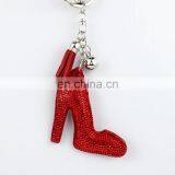 Red Tassel Pendant With Diamond