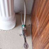 Foot Operate Brass With Chrome Basin Tap Cold Only Toilet Tap Hospital Washing Tap thumbnail-5