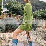 LAITE D2192 Autumn&winter New Arrivals Long Sleeve Single Button Mini Sexy Dresses Women Fashion Casual Dresses thumbnail-5