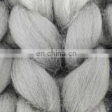 in Stock Giant Super Chunky Knitted Merino Wool Bulk Yarn for Hand Knitting of Throw,blanket thumbnail-5