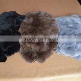 Wholese Real Rabbit Fur Fabric thumbnail-1
