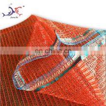 Red Color 50*80cm pp Mesh Bag for Packing Onion Potato and Garlic