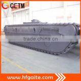 Large Scale Amphibious Pontoon for 30-33t Excavator Assembly Heavy Construction Machinery Undercarriage of Amphibious Excavator thumbnail-3
