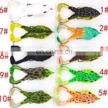 New 9cm/13.7g Topwater Fly Fishing Artificial Insect Soft Lures Frog Fishing Lure thumbnail-2