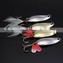 Metal Hot Selling Artificial Sequins Metal Bass Fishing Spoon Lures Pesca thumbnail-1