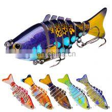 10cm/15.5g Bass Multi Jointed Saltwater Trolling Lure Sea Fishing Hard Plastic Lure thumbnail-1