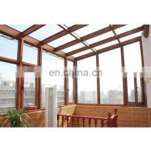 High Quality Aluminium Frame Tempered Glass Sunroom Design for Garden thumbnail-2