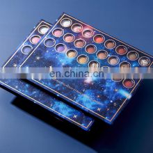Extra Large DIY Bright Full 24 Colors Neon Eyeshadow Powder Palette Magnetic Matte Shimmer Pressed Glitter Make Up Palette