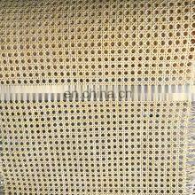 #701 Half Inch 1/2inch Open Mesh Cane Webbing Roll 100% Indonesian Rattan Weaving, Natural Rattan Webbing Roll thumbnail-4