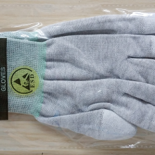 13G White PU Coated ESD Gloves For Automatic Industrial 13G White Poly PU Coated ESD Gloves For Automatic Industrial 13G White Poly PU Coated ESD Gloves For Automatic Industrial 13G White Poly PU Coated ESD Gloves For Automatic Industrial 13G White P thumbnail-2