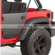 Car Door Lock Black Element Aluminum Alloy Half Doors Kits For Jeep Wrangler JK thumbnail-4