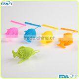 2015 New Design FDA/LFGB Fishing Shape Silicone Tea Bag thumbnail-1