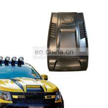 Pick Up Truck Accessories Bonnet Hood Scoop Engine Cover For Ford Ranger 2016+ thumbnail-1