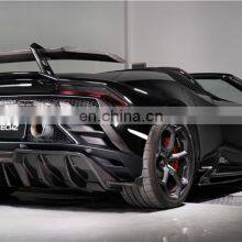 Runde Dry Carbon Fiber Kits For Lamborghini Huracan 580 610 EVO Upgrade Paktechz Body Kit Hood Front Rear Lip Fender Spoiler thumbnail-5
