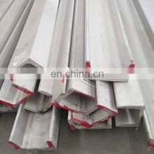 Good quality SUS 304 321 Stainless steel C Channel Bar