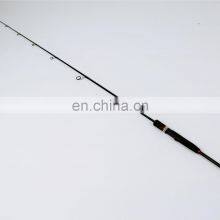 One Section 1.8m Jigging Lure Spinning Solid Carbon Fishing Rod With Blue Handle thumbnail-1