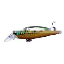 Wholesale Artificial Bait Crank Hard Plastic Fish Hunter DM4C Minnow 75MM/9.7G/1M Fishing Lures