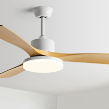 52 Inch Ceiling Fan Light Solid Wood Fan Light LED Non Flashing Ceiling Restaurant Light（Wechat:13510231336） thumbnail-2
