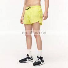 Good Quality Wholesale Custom Logo Men's Blank Beach Gym Active Lined Shorts Quick Dry Pocket Workout Sport Fitness Wear Clothes thumbnail-3